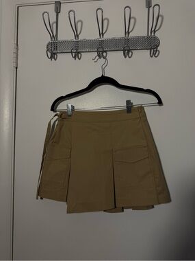 Zara Tan Cargo Skort